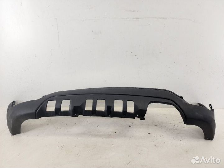 Юбка бампера задняя Kia Rio X-Line 4 2017-2020