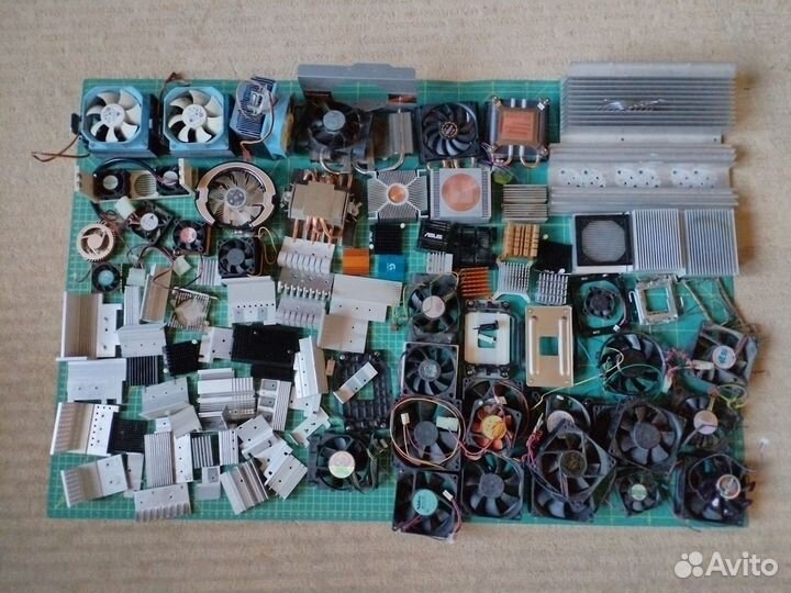 Радиаторы для пк, моторчики, динамики