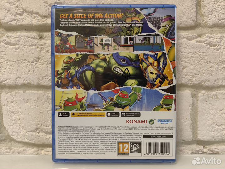 Tmnt The Cowabunga Collection PS5 новый диск