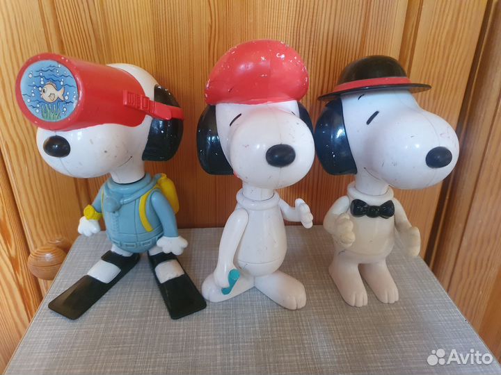 Игрушки Снупи Snoopy макдоналдс 2000