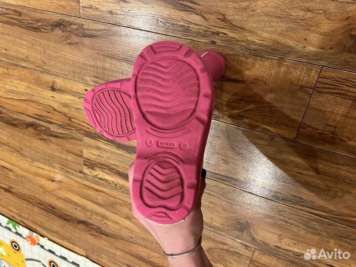 Резиновые сапоги crocs c8