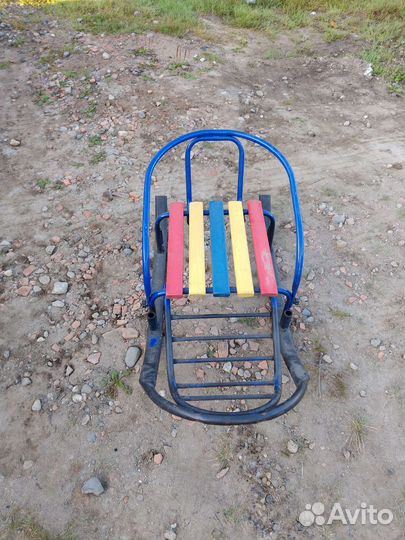 Детские зимние санки