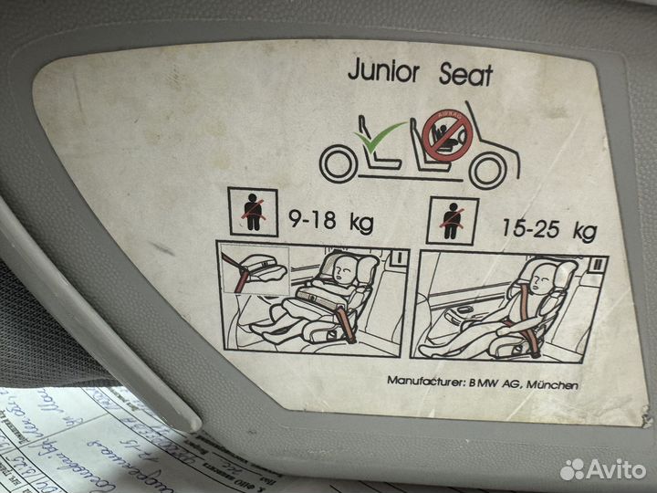 Сиденье bmw