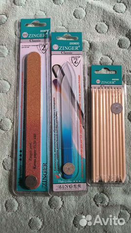 Пилочка и палочки для маникюра