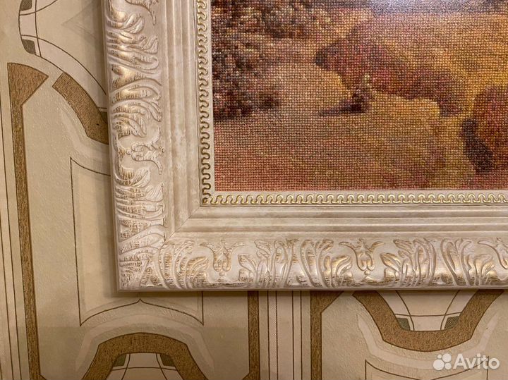 Вышитая картина «Шоколадная ночь»