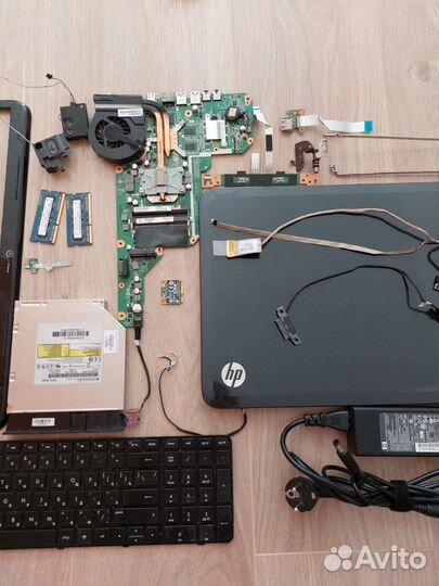 Ноутбук HP G7 2053er по частям