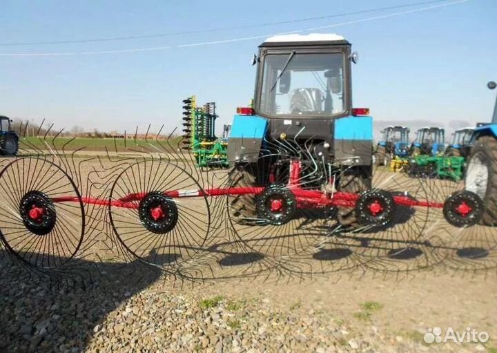 Грабли Кормилец 5 колес, 2024