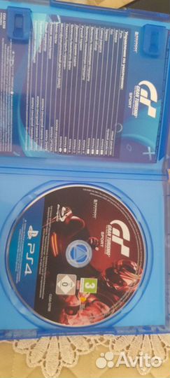 Grand turismo sport ps4 диск