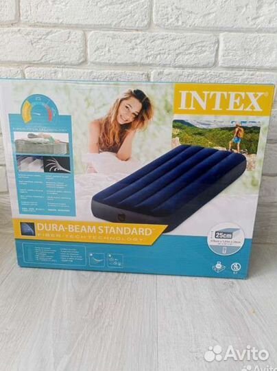 Надувной матрас intex новый