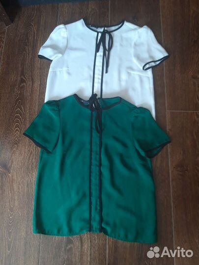 Блузка, джинсы, пиджак