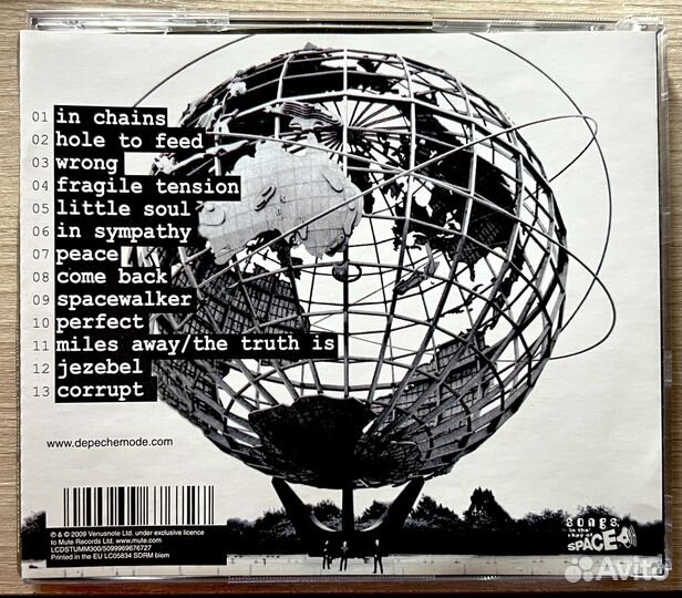 Cd диски Depeche Mode - Sounds Of The Univerce+все