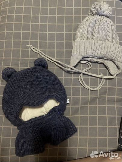 Шапки детские 0-6мес