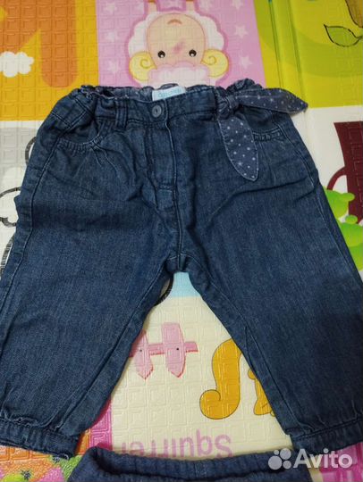 Детская одежда для девочек пакетом 68 74