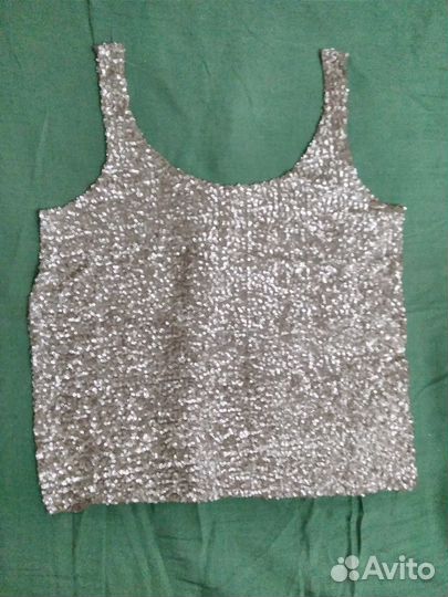 Паетки на сетке