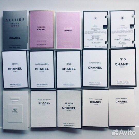 Пробники семплы Chanel