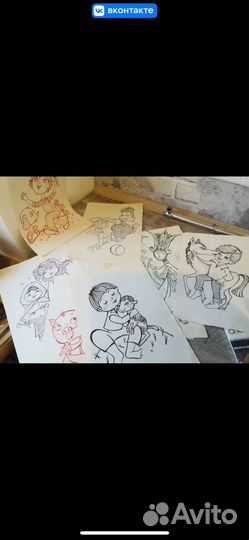 Редкость Набор рисунков для творчества