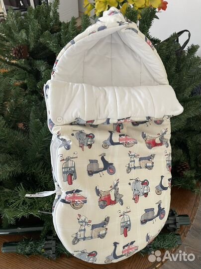 Конверт на выписку для мальчика зимний