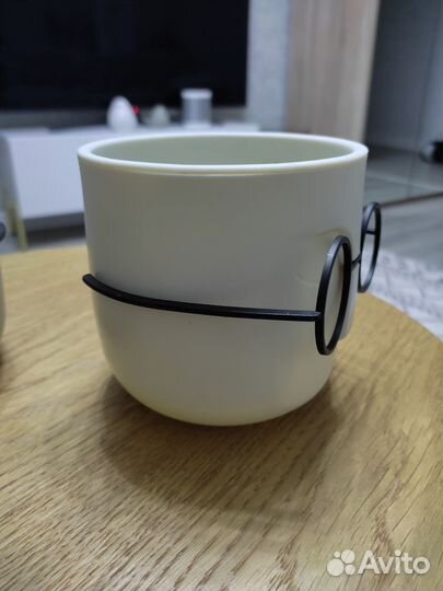 Кашпо для цветов с дренажным отверстием