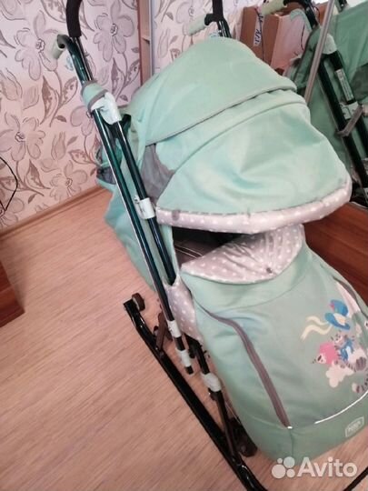 Коляска санки