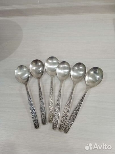 Мельхиоровые ложки СССР