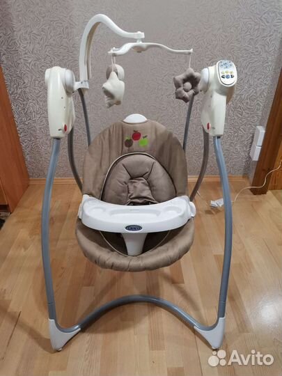 Электронные качели graco