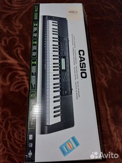 Синтезатор casio ctk 3500