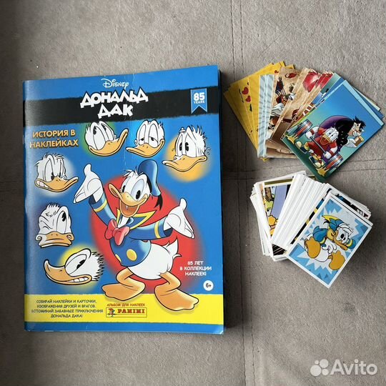 Наклейки Дональд Дак Panini