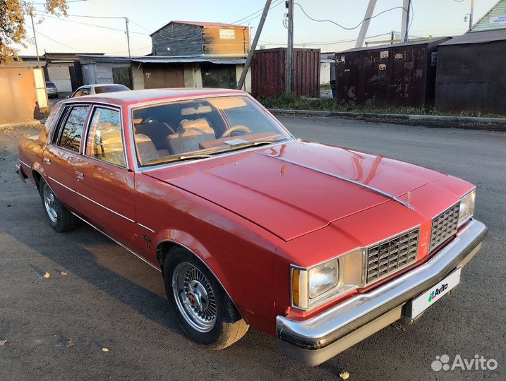 Oldsmobile Cutlass 3.8 AT, 1980, 64 259 км