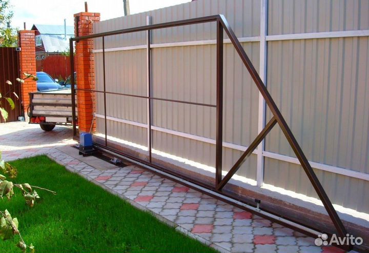 Рама откатных ворот