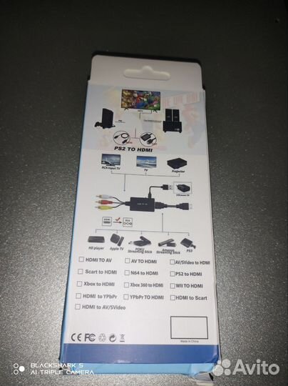 Переходник scart - hdmi