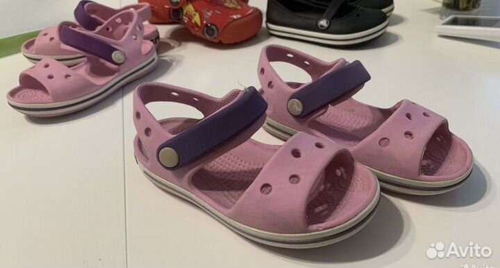 Сандалии для девочки crocs c7