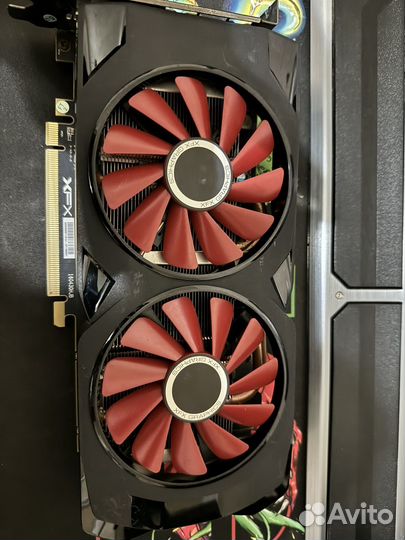 Видеокарта XFX RX 580 8G SP Black wolf 20шт