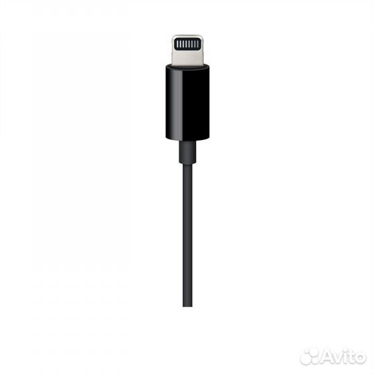 Кабель Apple Lightning to 3.5 jack 1.2m Black