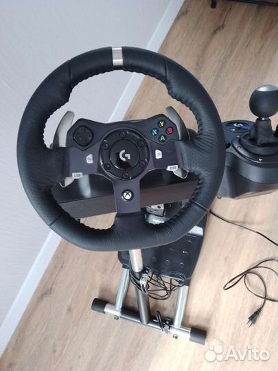 Руль Logitech G920 кпп стойка комплек