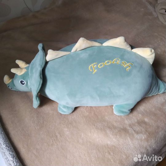 Плюшевый Дино динозавр трицератопс