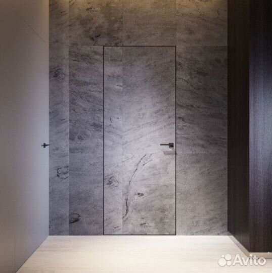 Дверь скрытая под отделку