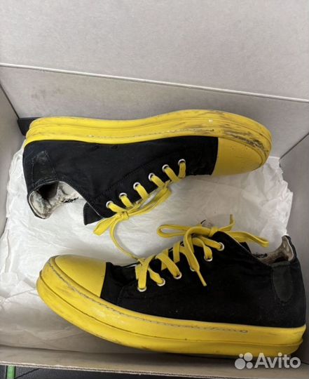 Rick owens low yellow