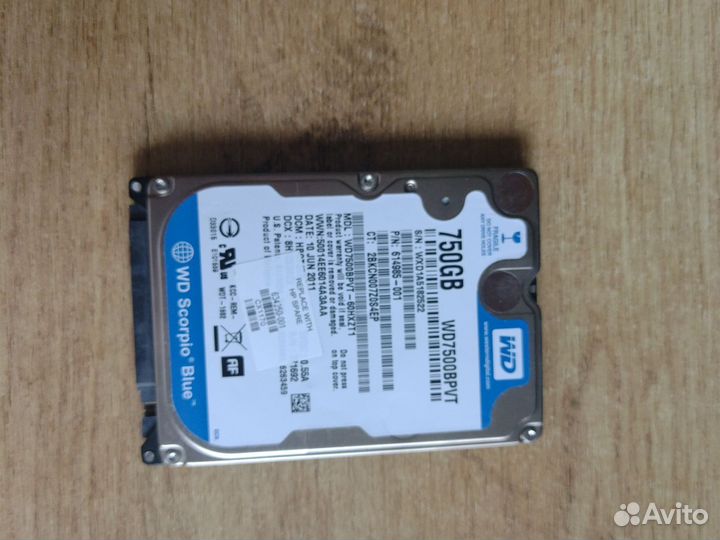 Внешний жесткий диск wd