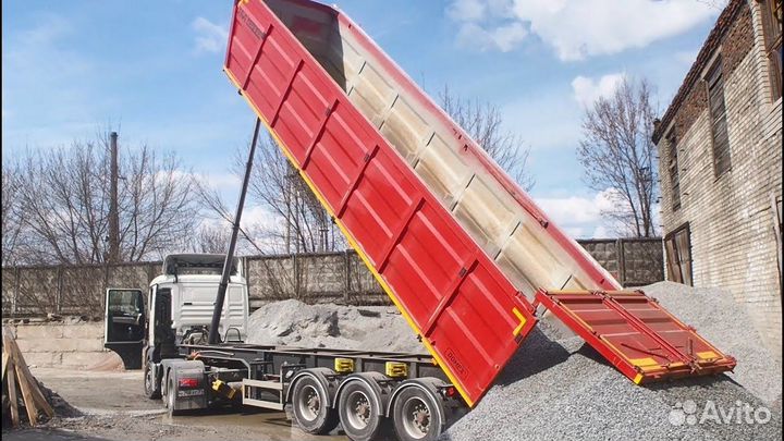 Песок, щебень, отсев, гпс, гравий с доставкой