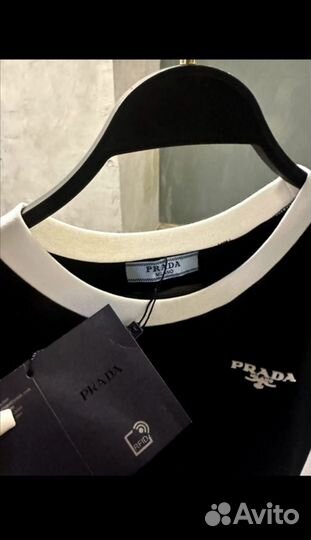 Футболка prada женская premium,размеры s,m,l