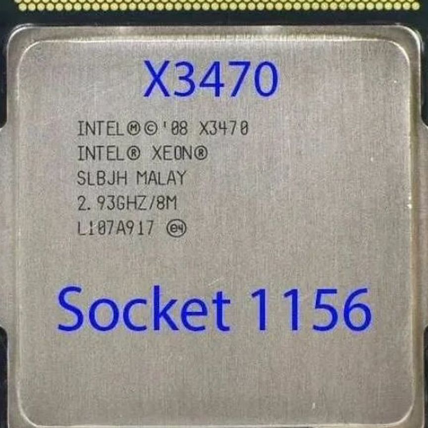 [X3470] Xeon 4(8) Cores/ (2,93-3,6) Ghz X3470