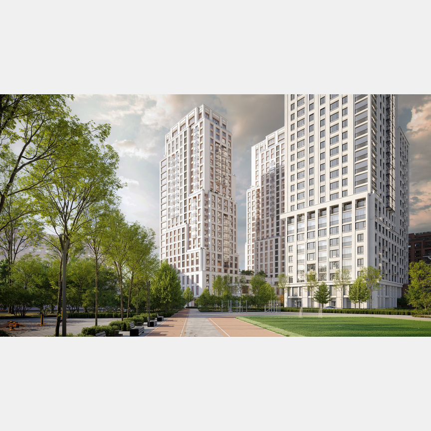 3-к. квартира, 119,4 м², 23/27 эт.