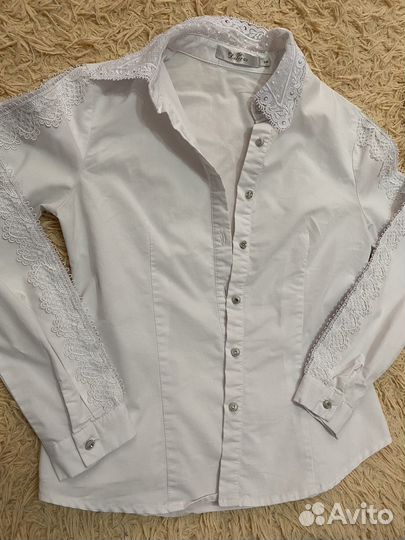 Рубашки школьные для девочки