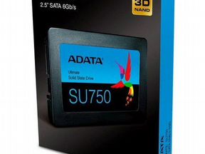 Новый SSD 256 гб adata SU750 (ASU750SS-256GT-C)