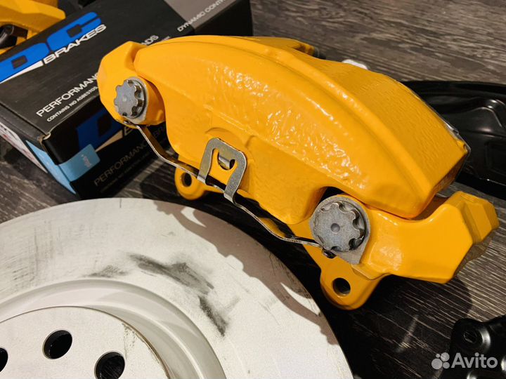 Передние большие тормоза 340/30 vw audi seat skoda