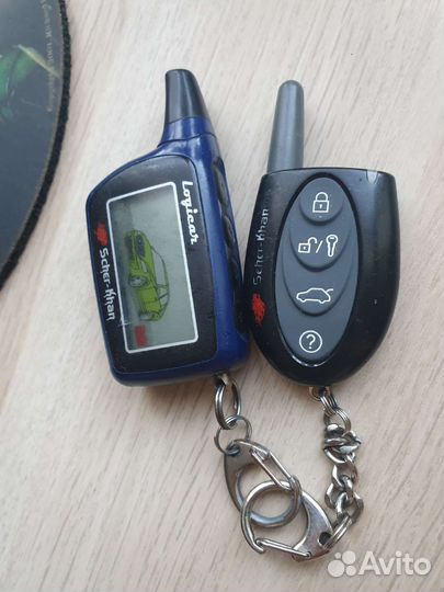 Автосигнализация Scher Khan Logicar 1 с 2мя брелка