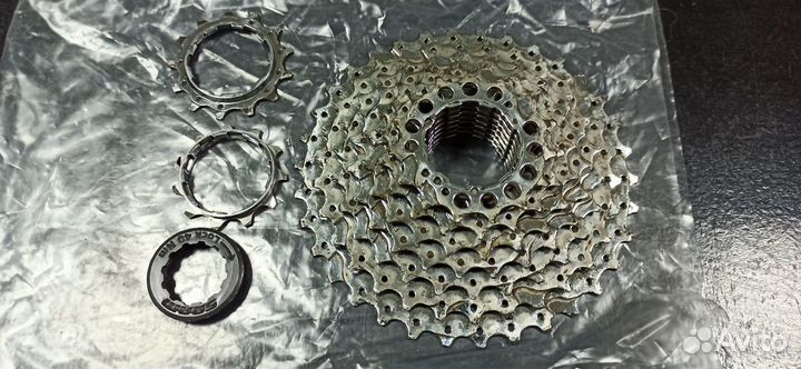 Shimano Altus, sram PG-950 9speed, каретка квадрат