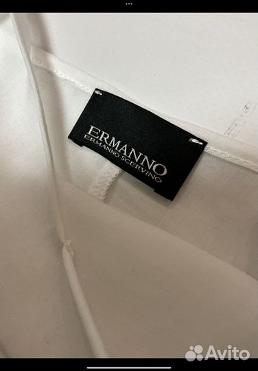 Топ Ermanno Scervino белый