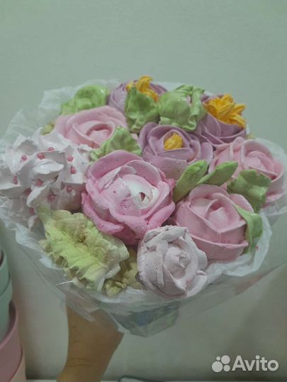 Зефирные букеты