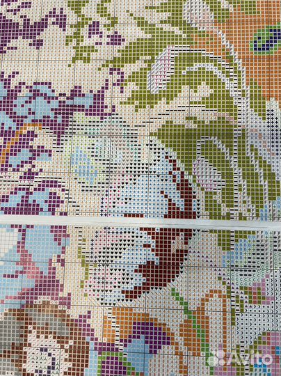 Набор для вышивания крестом Маки в поле